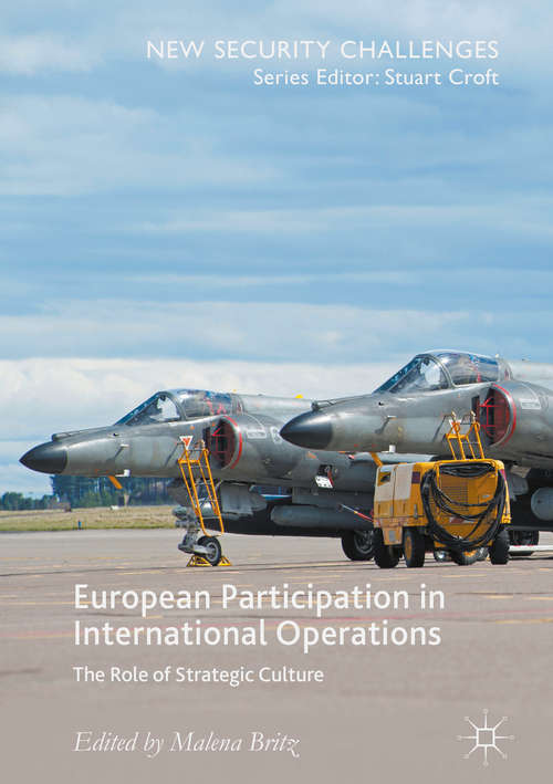Book cover of European Participation in International Operations