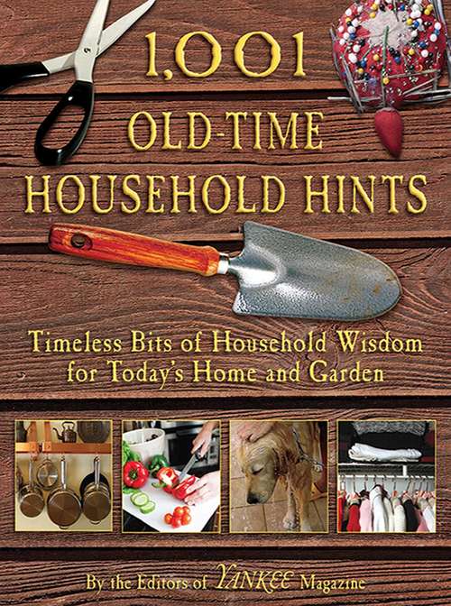 Book cover of 1,001 Old-Time Household Hints: Timeless Bits of Household Wisdom for Today's Home and Garden