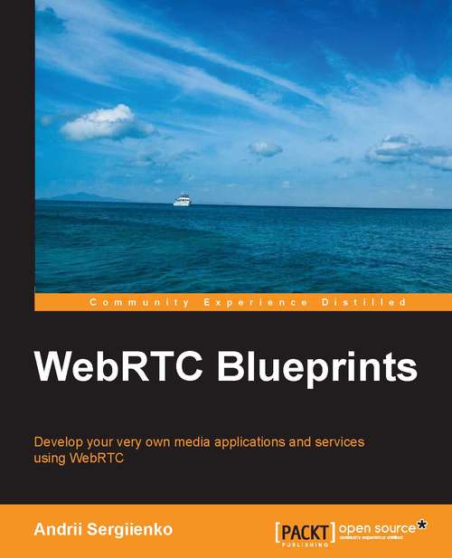 Book cover of WebRTC Blueprints