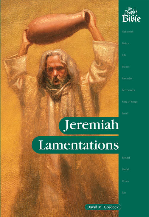 Book cover of Jeremiah Lamentations (The People's Bible)