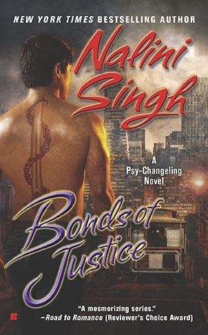 Book cover of Bonds of Justice (Psy-Changelings #8)