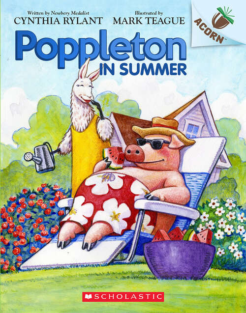 Book cover of Poppleton in Summer: An Acorn Book (Poppleton #6)