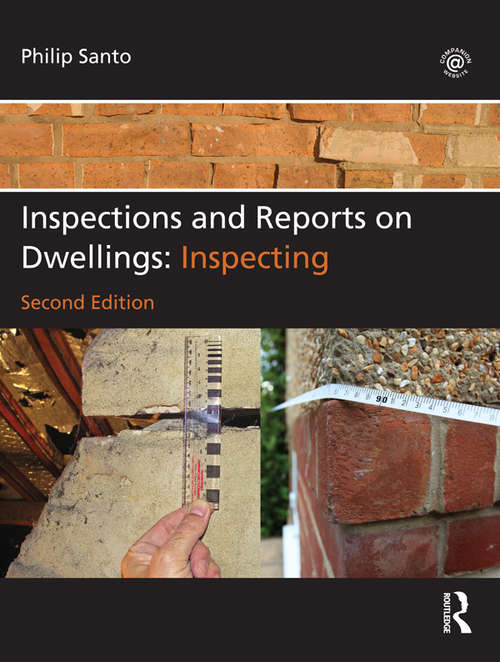 Book cover of Inspections and Reports on Dwellings: Inspecting (2)