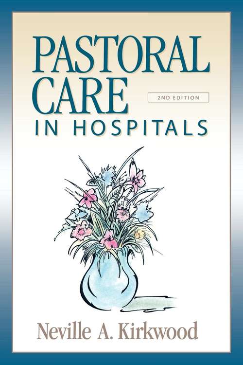 Book cover of Pastoral Care in Hospitals