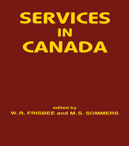 Book cover of Services in Canada