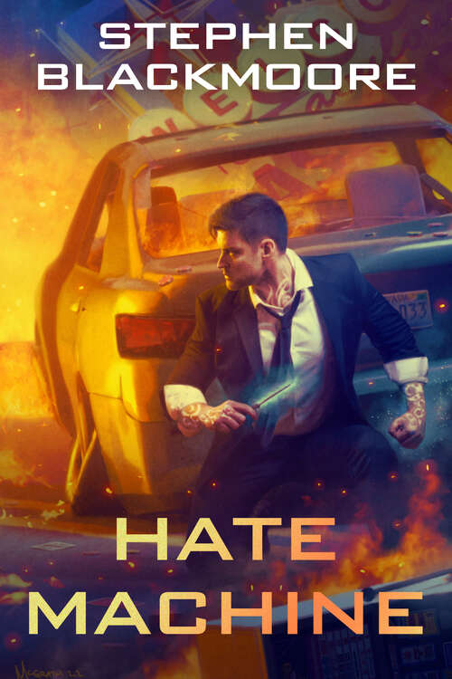 Book cover of Hate Machine (Eric Carter #8)
