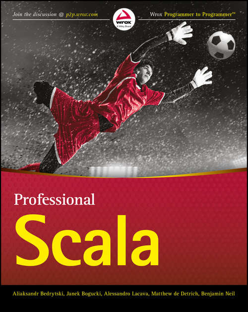 Book cover of Professional Scala