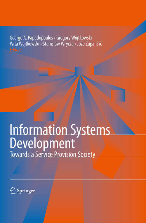 Information Systems Development: Towards a Service Provision Society