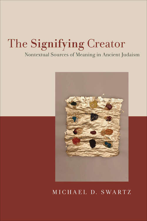 Book cover of The Signifying Creator