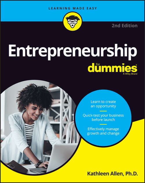 Book cover of Entrepreneurship For Dummies (2)