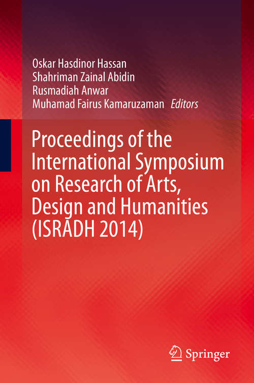 Proceedings of the International Symposium on Research of Arts, Design and Humanities