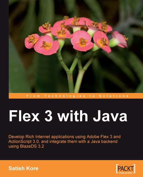 Book cover of Flex 3 with Java