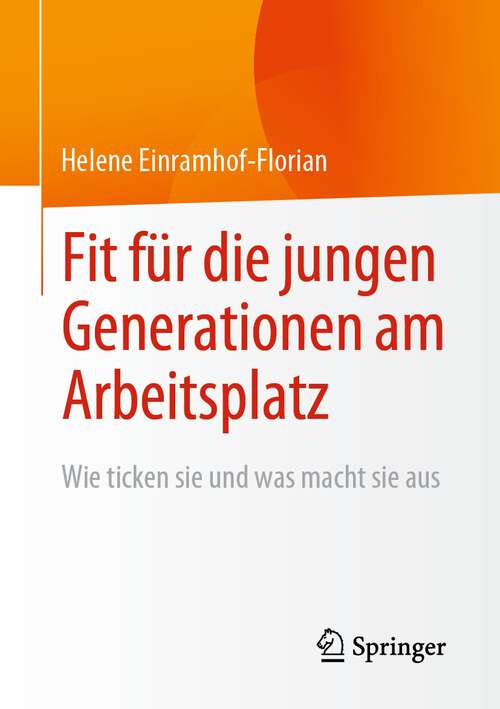 Book cover of Fit für die jungen Generationen am Arbeitsplatz