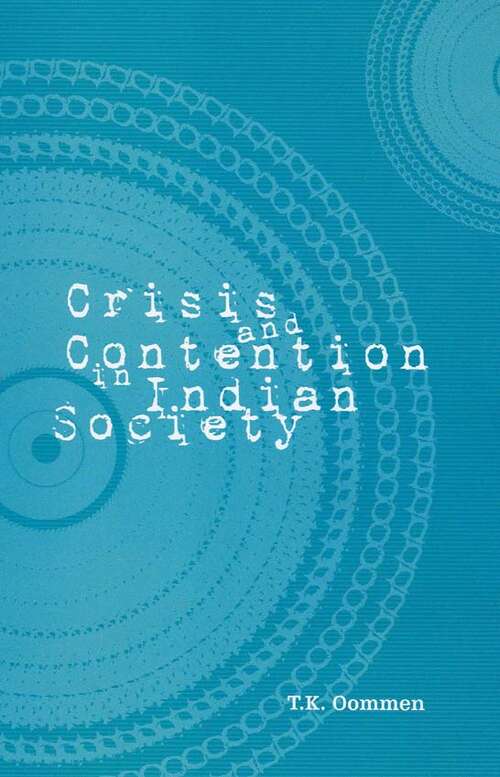 Cover image of Crisis and Contention in Indian Society