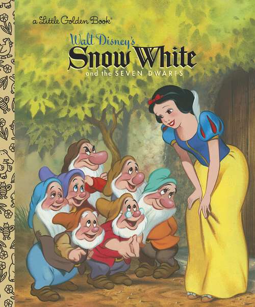 Book cover of Snow White and the Seven Dwarfs (Little Golden Book)