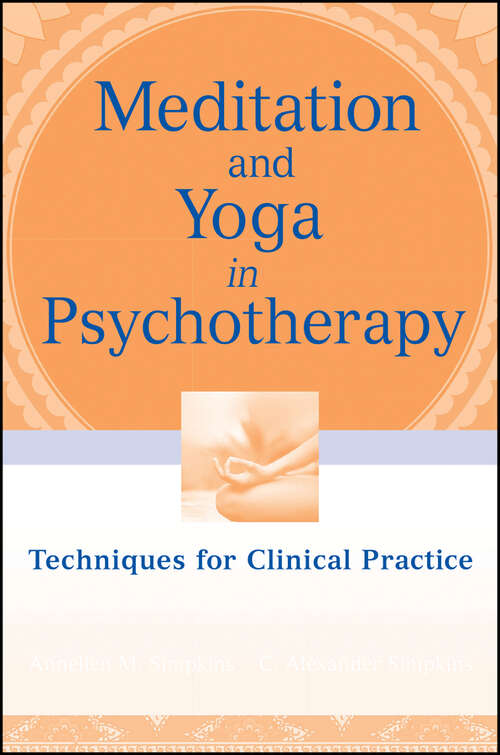 Book cover of Meditation and Yoga in Psychotherapy