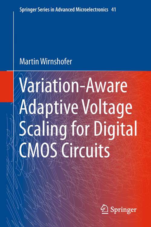 Book cover of Variation-Aware Adaptive Voltage Scaling for Digital CMOS Circuits