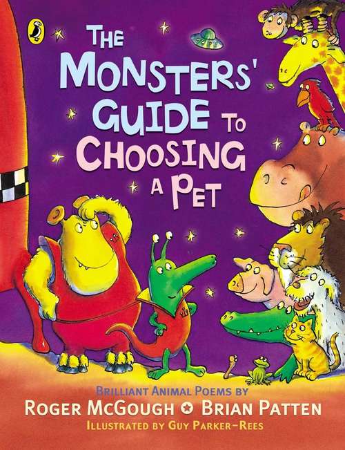 Book cover of The Monsters' Guide to Choosing a Pet
