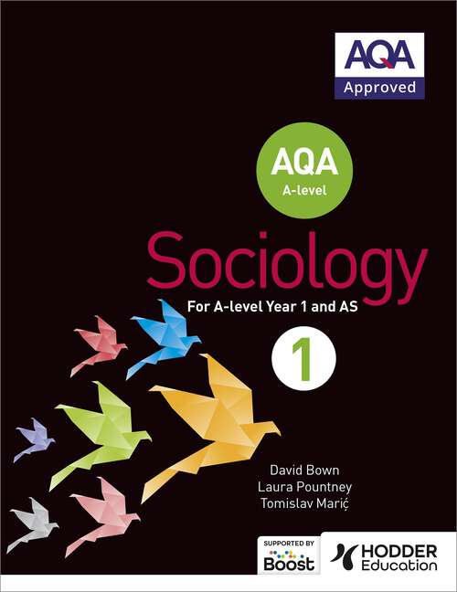 Book cover of AQA Sociology for A-level Book 1