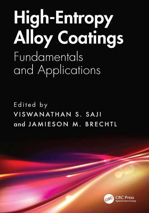 Book cover of High-Entropy Alloy Coatings: Fundamentals and Applications (1)