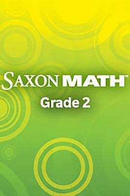 Book cover of Student Workbook, Saxon Math 2, Part 2
