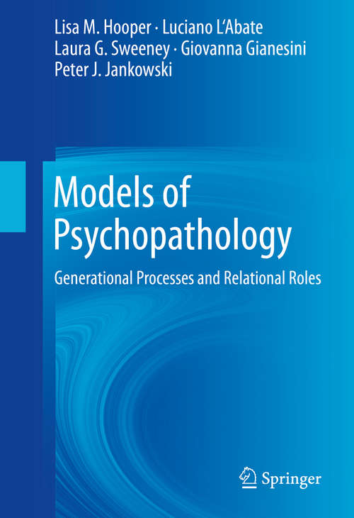 Book cover of Models of Psychopathology