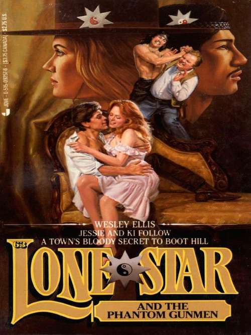 Book cover of Lone Star and the Phantom Gunmen (Lone Star #63)