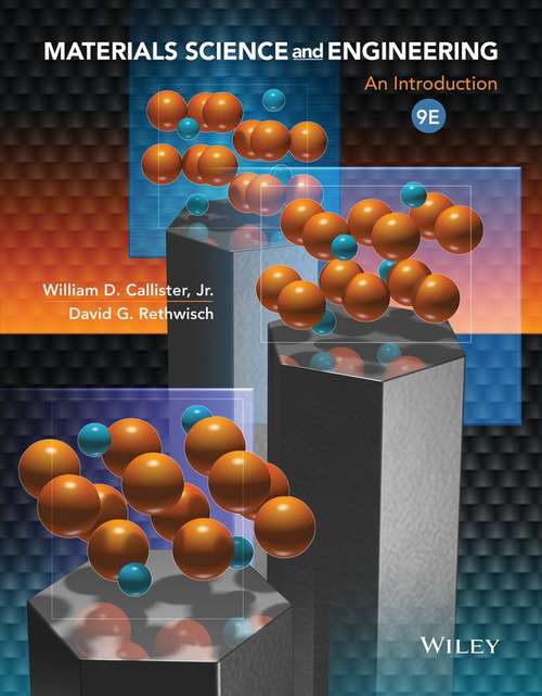 Book cover of Materials Science And Engineering: An Introduction (Ninth)