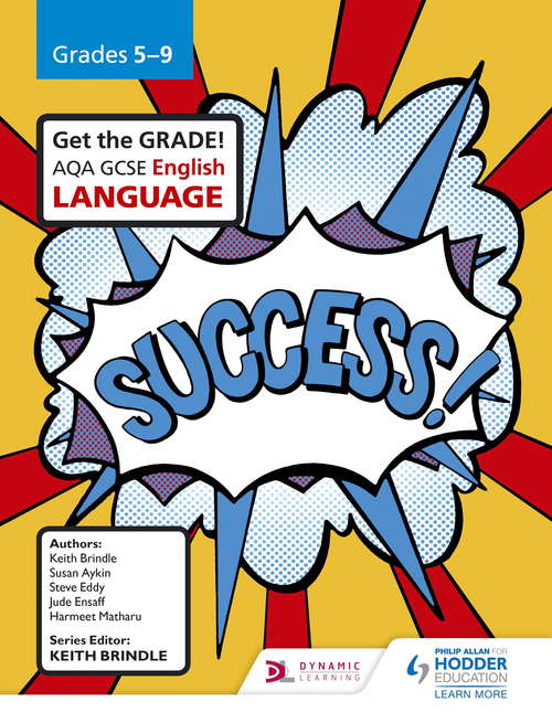 Book cover of AQA GCSE English Language Grades 5-9 Student's Book