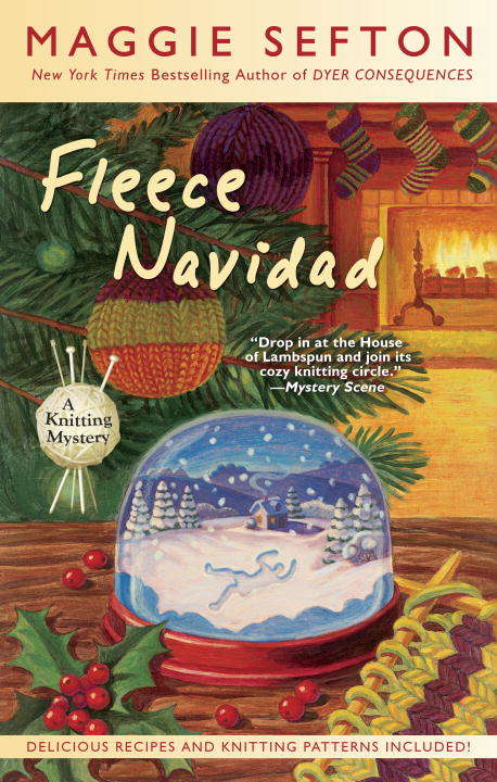 Book cover of Fleece Navidad (A Knitting Mystery #6)
