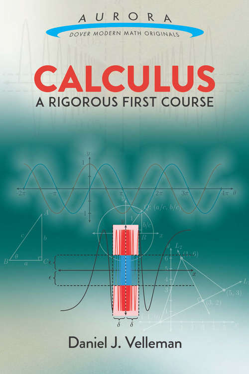 Book cover of Calculus: A Rigorous First Course