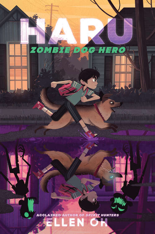 Book cover of Haru, Zombie Dog Hero