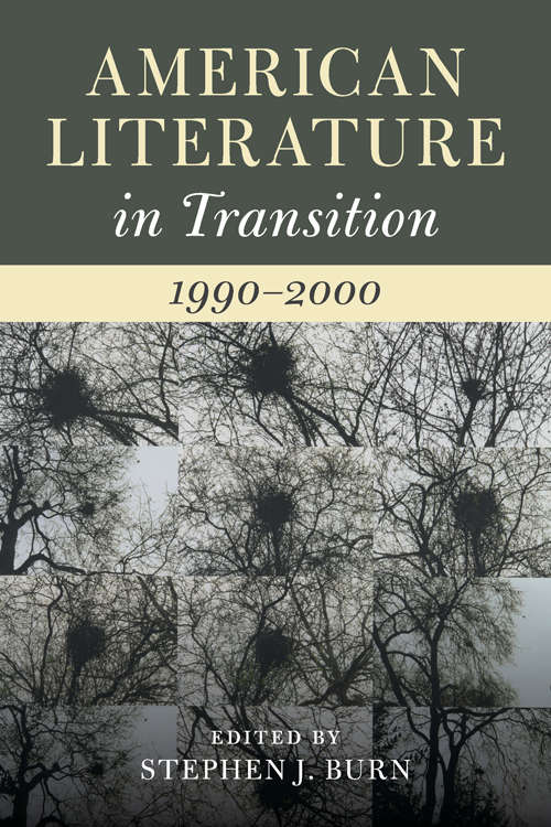 Cover image of American Literature in Transition