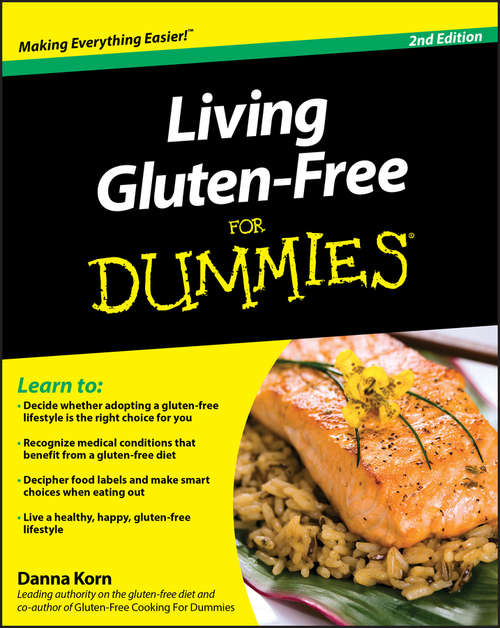 Book cover of Living Gluten-Free For Dummies