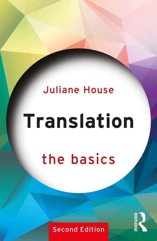 Cover image of Translation: The Basics