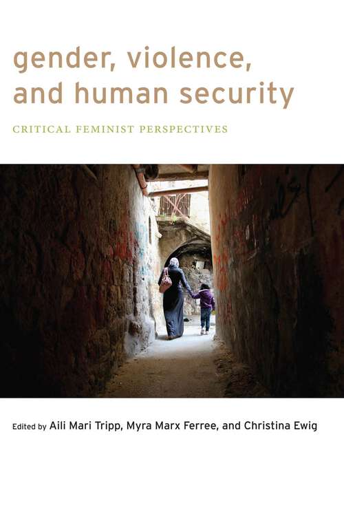 Book cover of Gender, Violence, and Human Security: Critical Feminist Perspectives