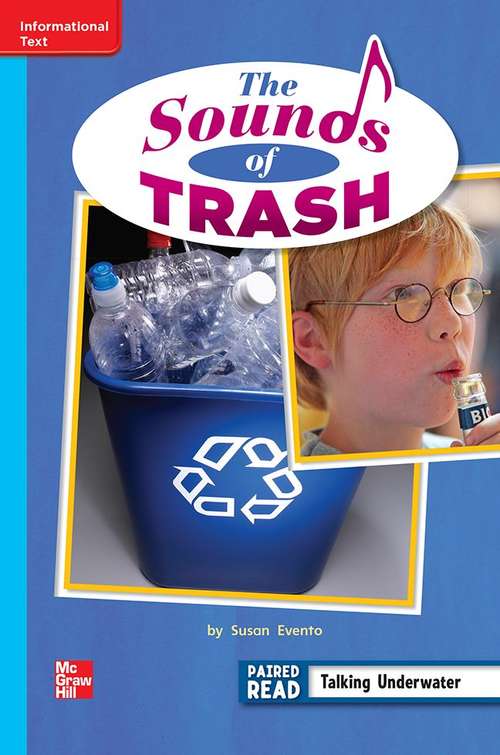 Book cover of The Sounds of Trash [On Level, Grade 2]