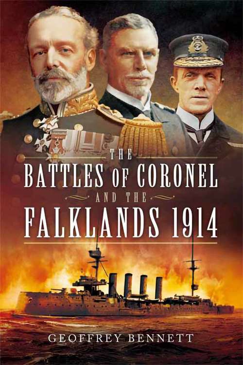 Book cover of The Battles of Coronel and the Falklands, 1914