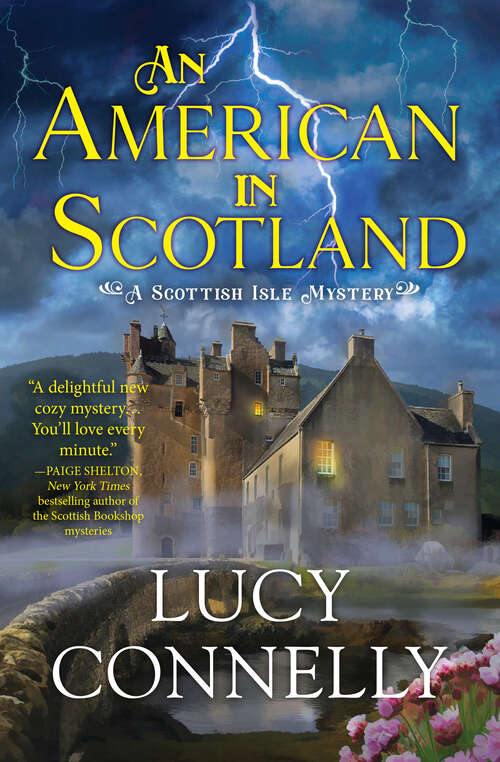 Book cover of An American in Scotland (A Scottish Isle Mystery)
