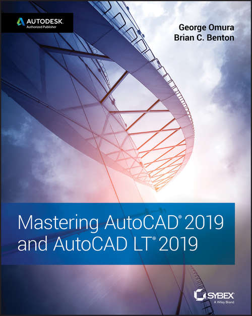 Book cover of Mastering AutoCAD 2019 and AutoCAD LT 2019