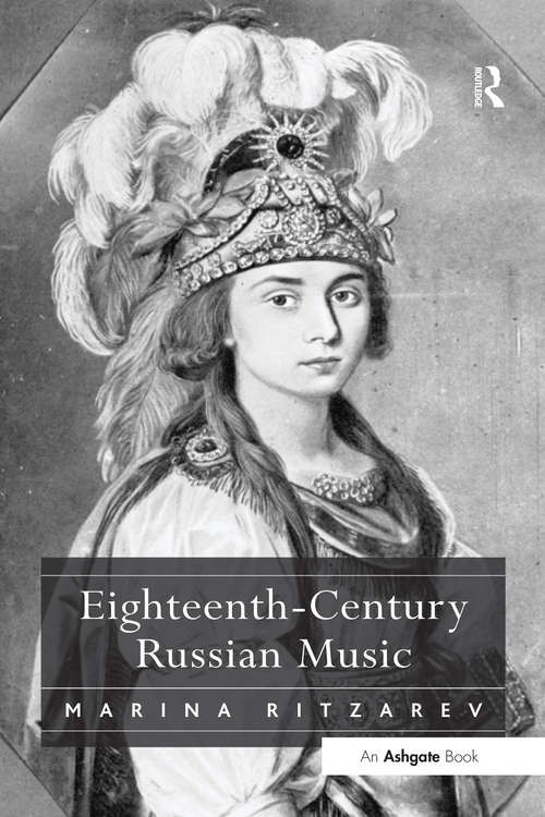 Book cover of Eighteenth-Century Russian Music