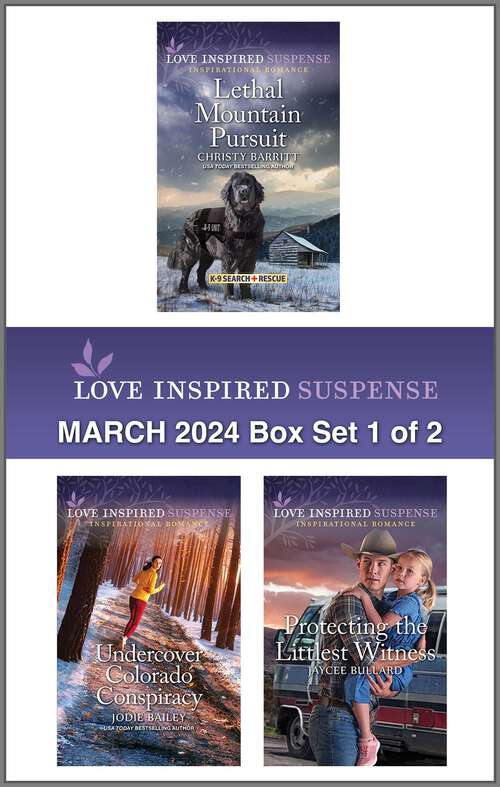 Book cover of Love Inspired Suspense March 2024 - Box Set 1 of 2 (Original)