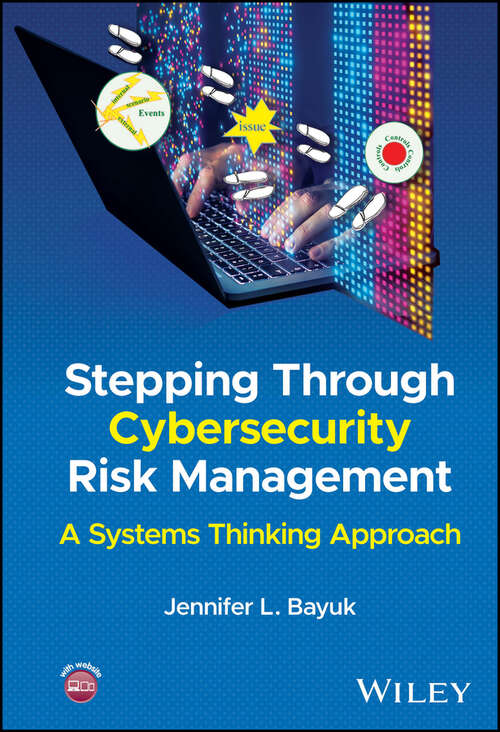 Book cover of Stepping Through Cybersecurity Risk Management: A Systems Thinking Approach