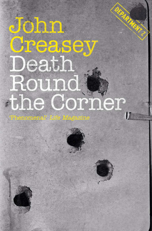Book cover of Death Round the Corner (Department Z #4)