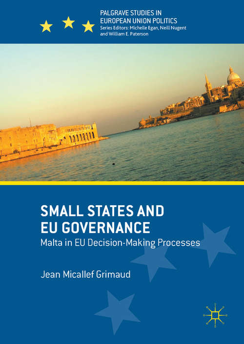 Book cover of Small States and EU Governance