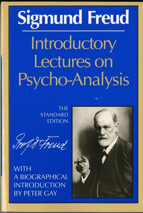 Book cover of Introductory Lectures On Psycho-Analysis
