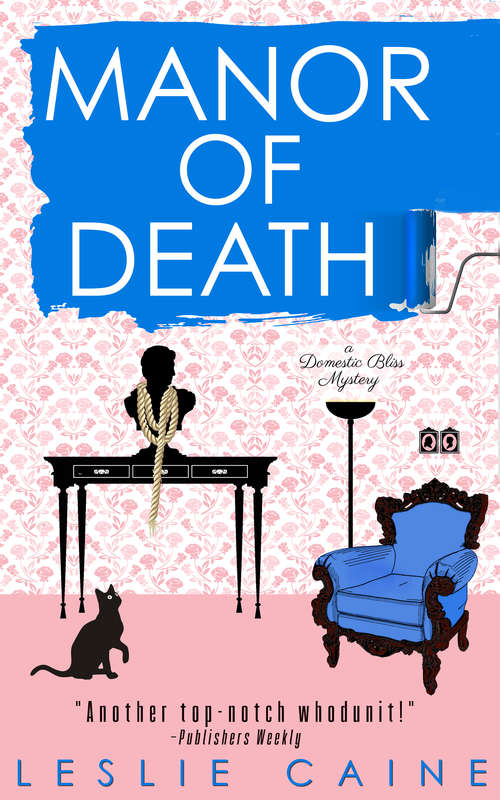 Book cover of Manor of Death: A Domestic Bliss Mystery #3