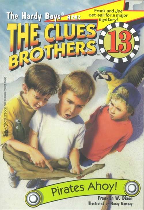 Book cover of Pirates Ahoy! (Frank and Joe Hardy: The Clues Brothers #13)