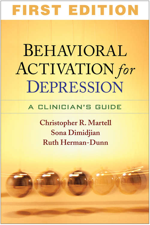 Book cover of Behavioral Activation for Depression