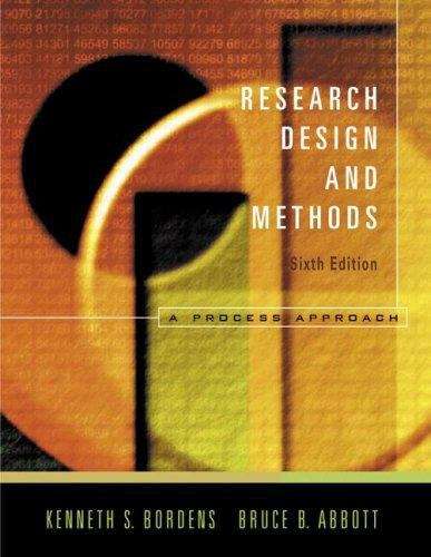 Research and Design Methods